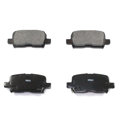 Pronto Dura Premium Brake Pads Rear, Bp865Ms BP865MS